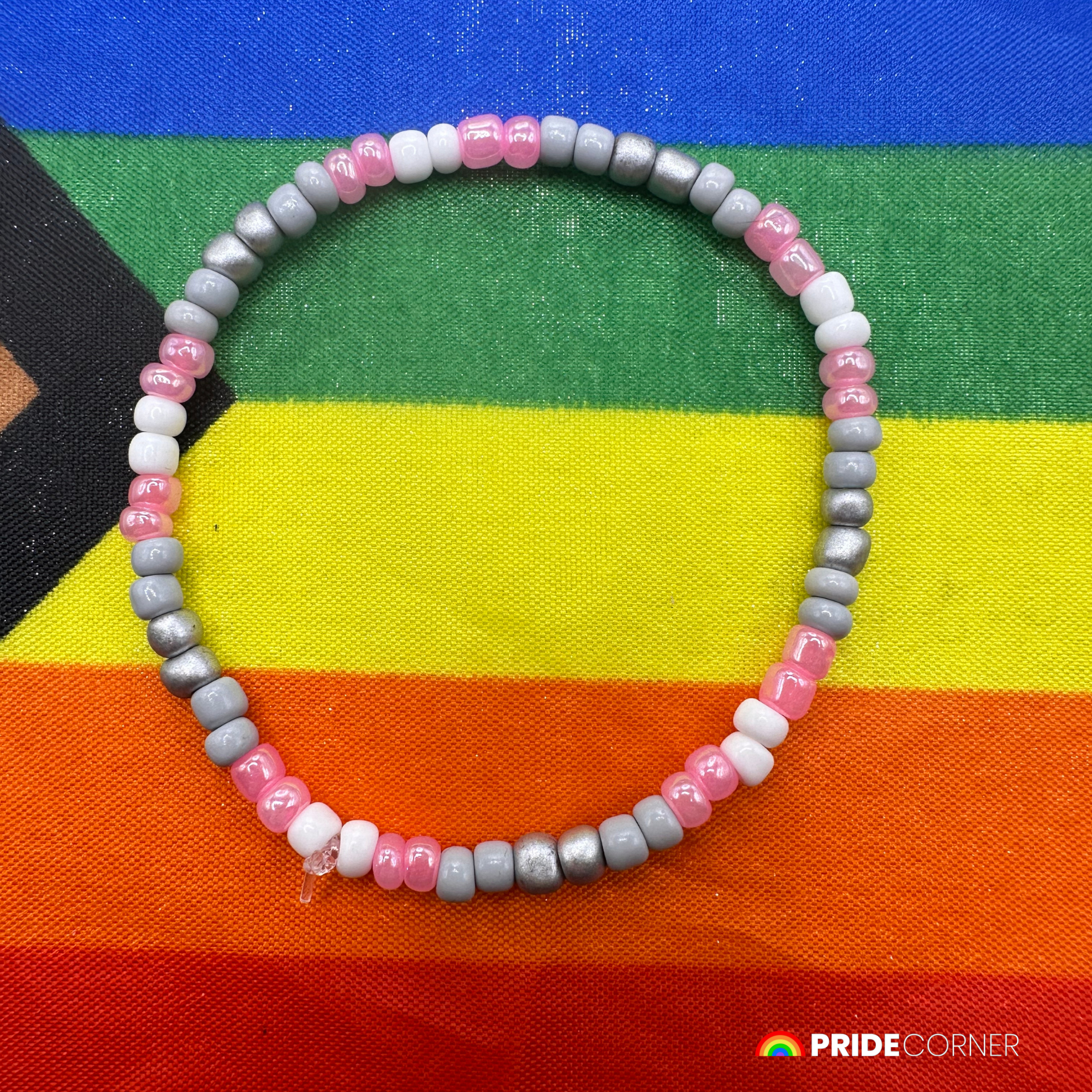 Demigirl Beaded Bracelets | LGBTQIA+ Inclusive Pride Jewellery