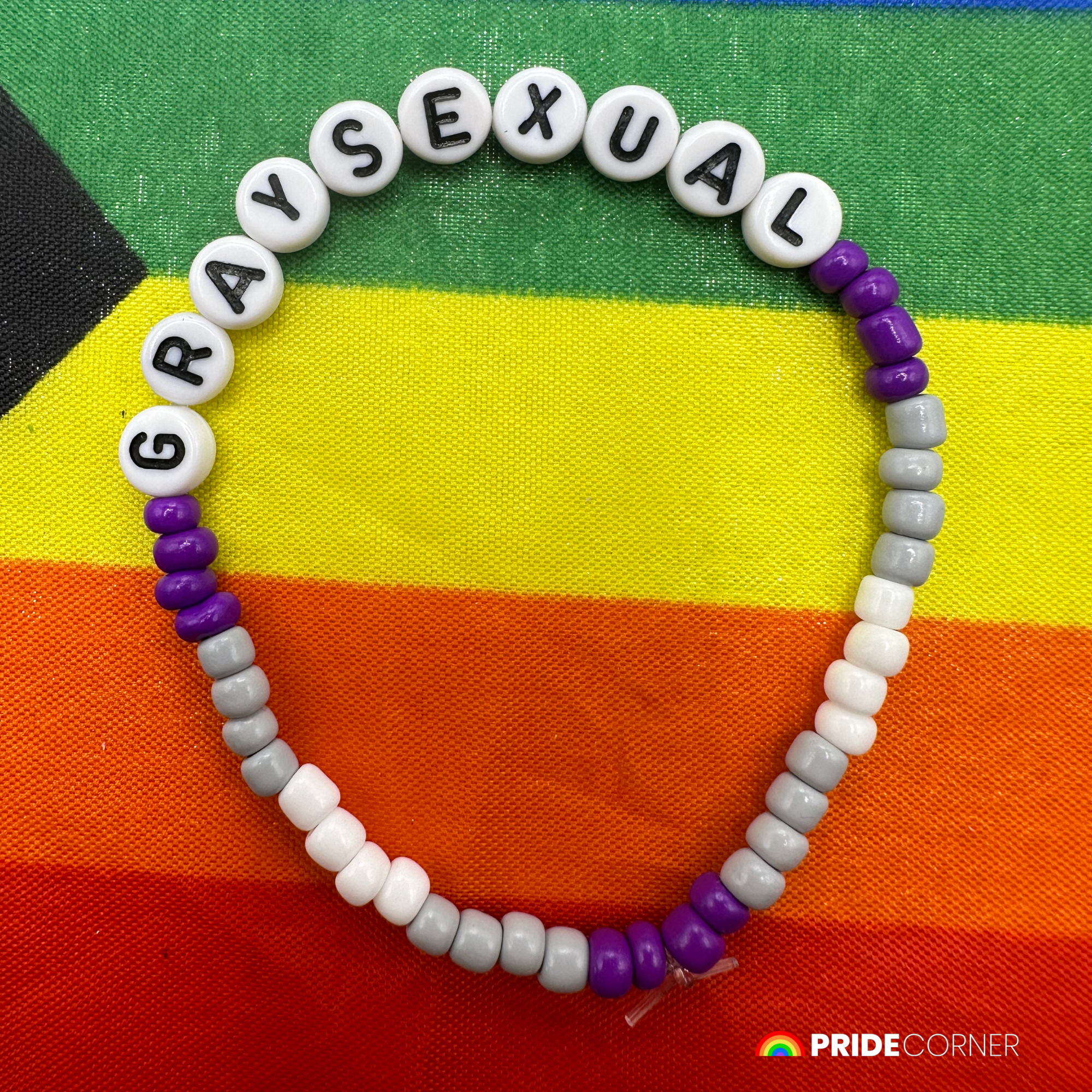 Graysexual Beaded Bracelets | LGBTQIA+ Inclusive Pride Jewellery