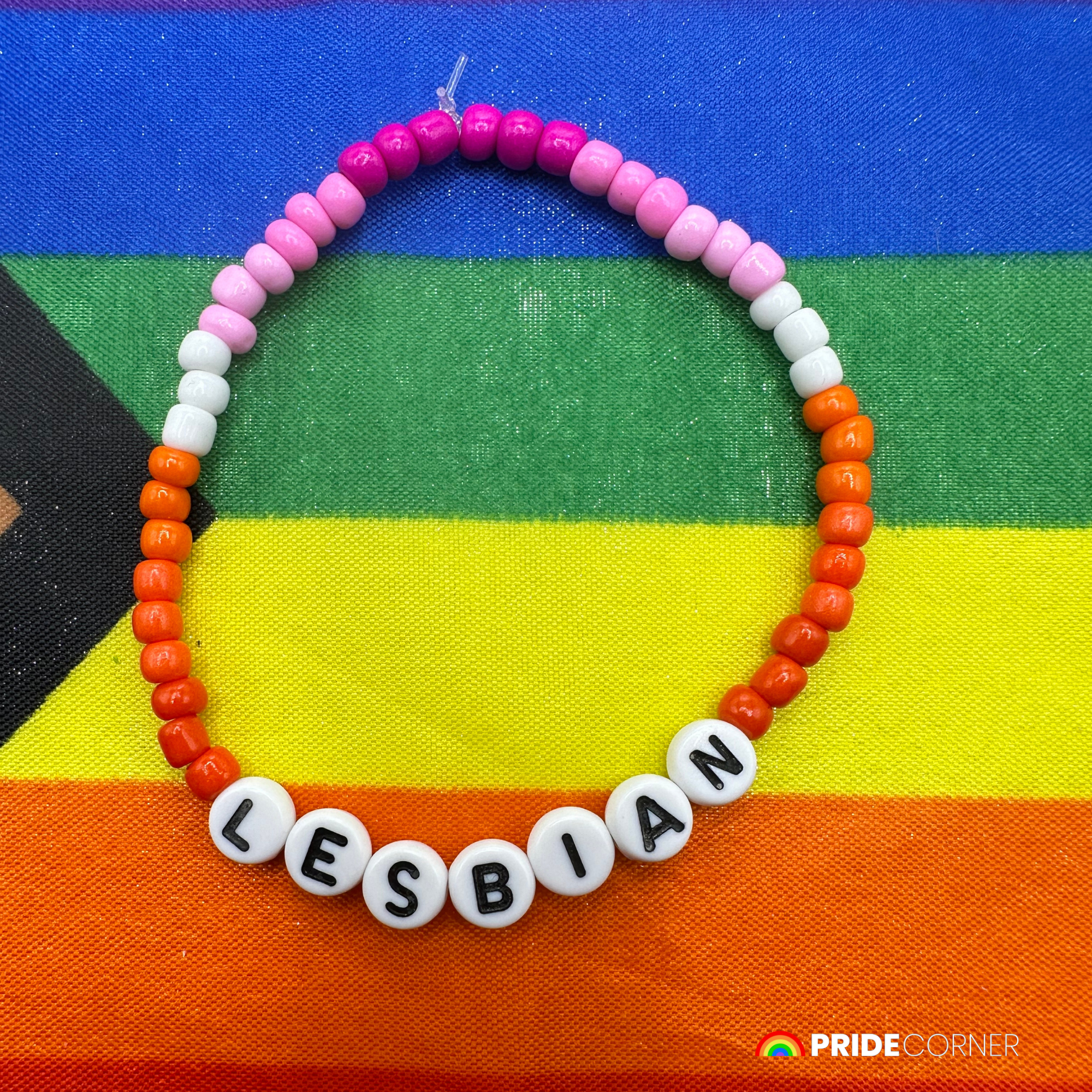 Lesbian Beaded Bracelets | LGBTQIA+ Inclusive Pride Jewellery