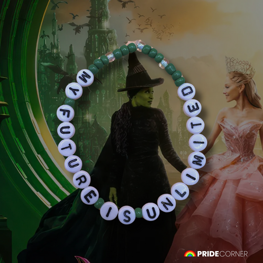 "My Future is Unlimited" Wicked Inspired Bracelet | LGBTQIA+ Supporting Jewellery