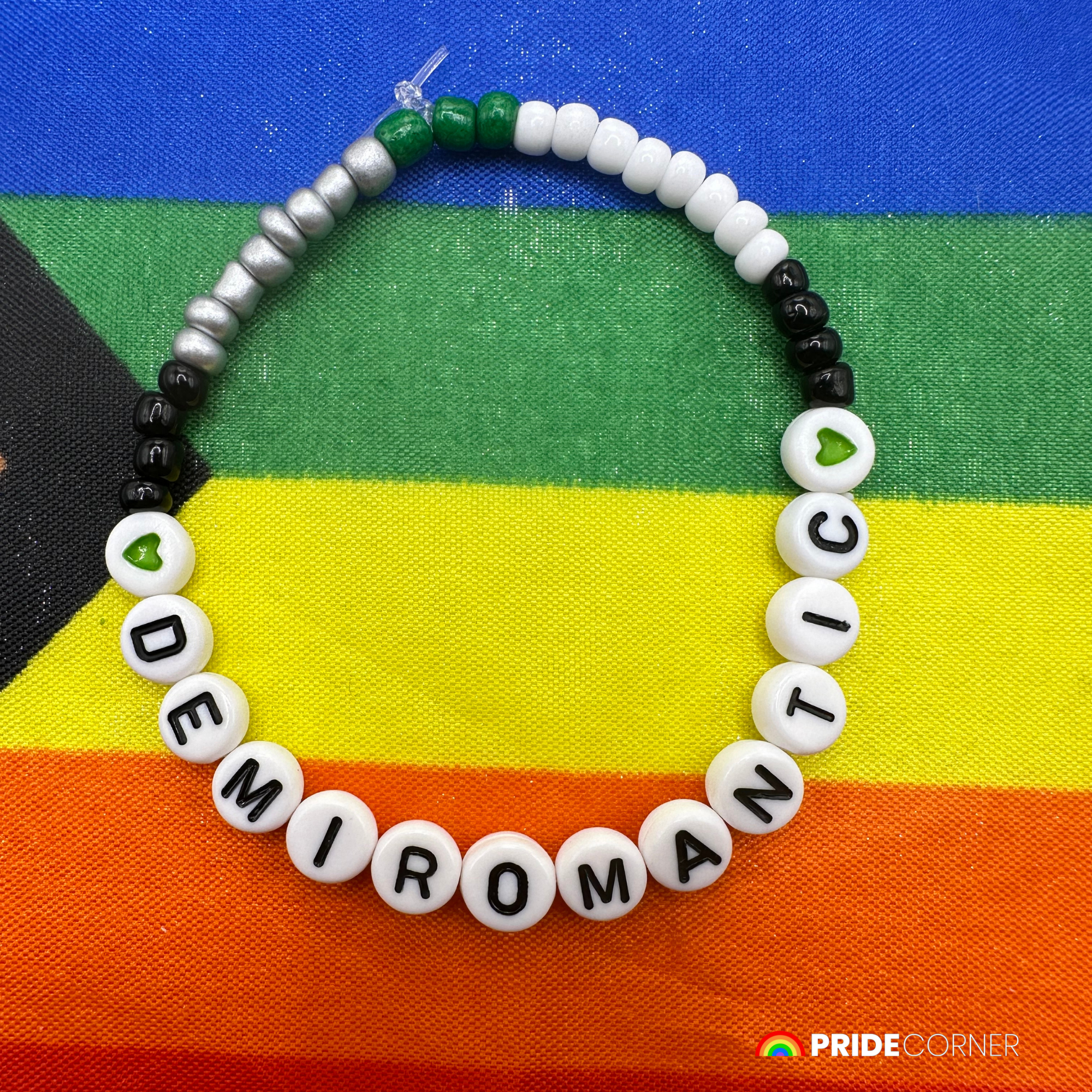 Demiromantic Beaded Bracelets | LGBTQIA+ Inclusive Pride Jewellery