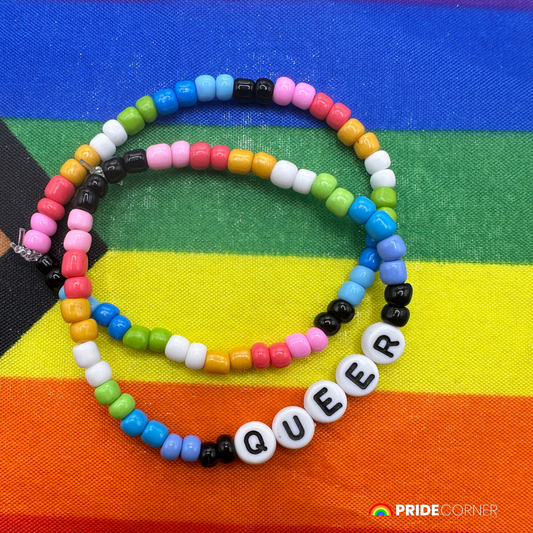 Queer Beaded Bracelets | LGBTQIA+ Inclusive Pride Jewellery
