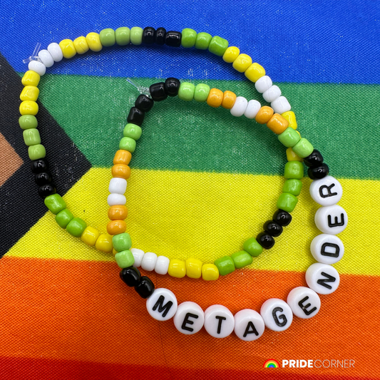 Metagender Beaded Bracelets | LGBTQIA+ Inclusive Pride Jewellery