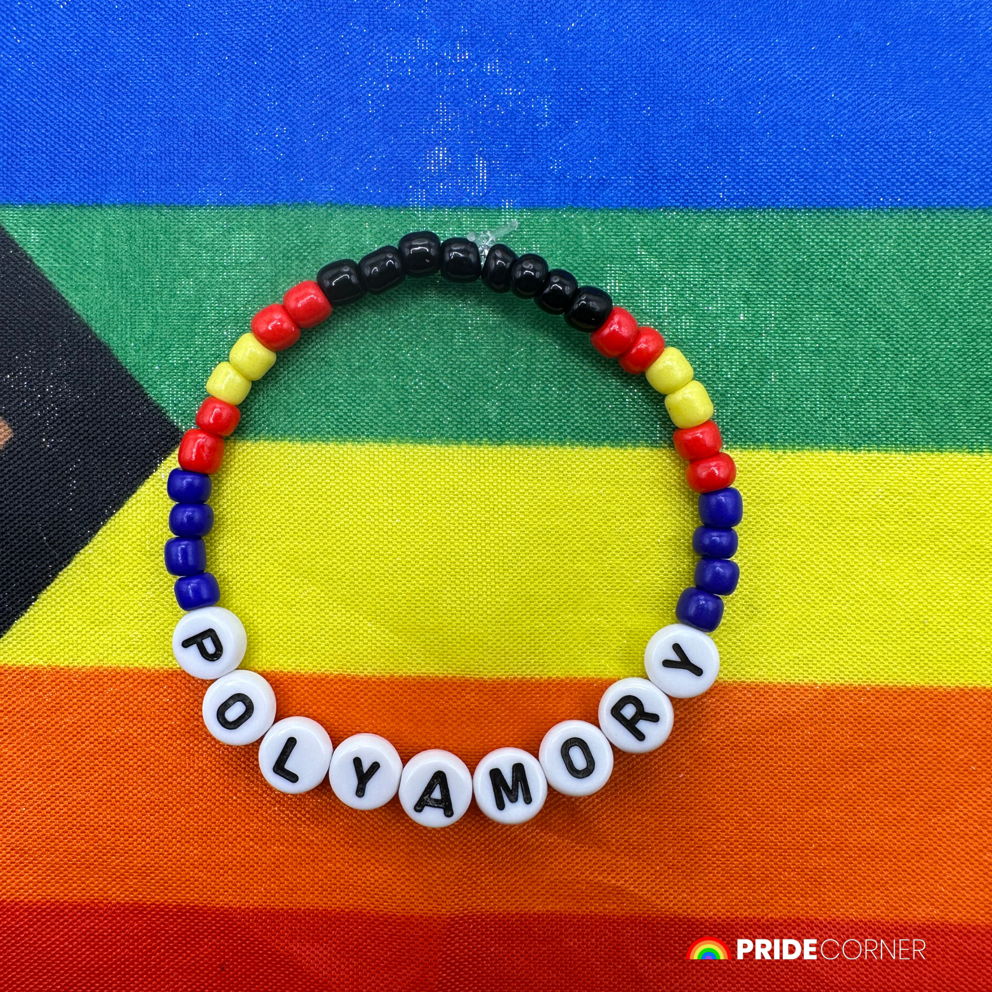 Polyamory Beaded Bracelets | LGBTQIA+ Inclusive Pride Jewellery