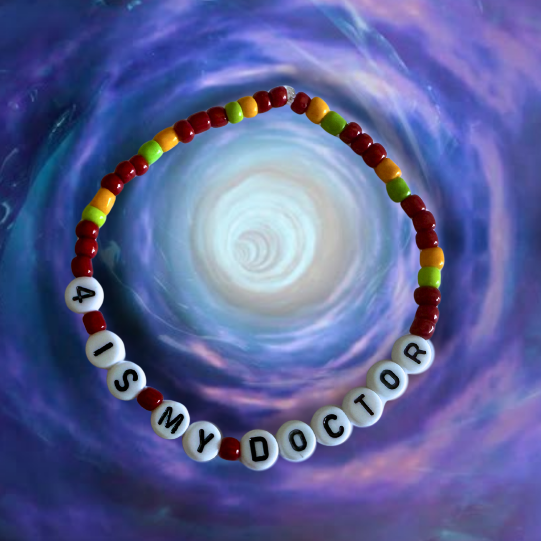 Fourth Doctor (Tom Baker) Doctor Who Bracelets | LGBTQIA+ Supporting Jewellery