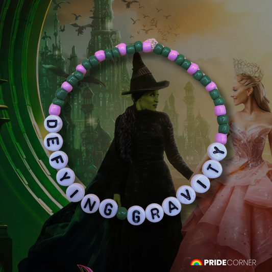 "Defying Gravity" Wicked Inspired Bracelet | LGBTQIA+ Supporting Jewellery