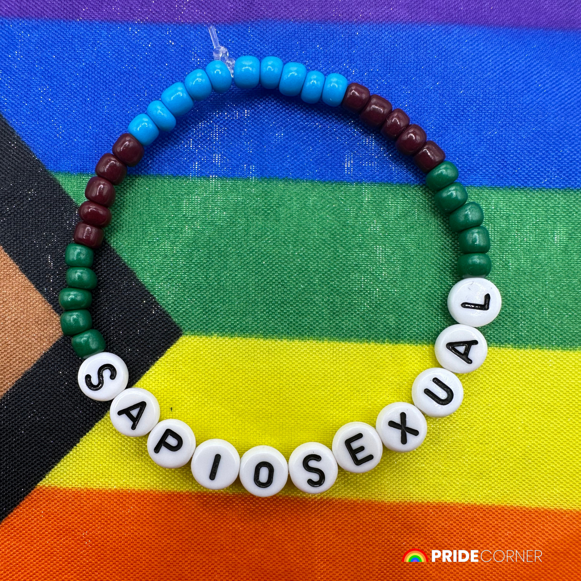 Sapiosexual Beaded Bracelets | LGBTQIA+ Inclusive Pride Jewellery