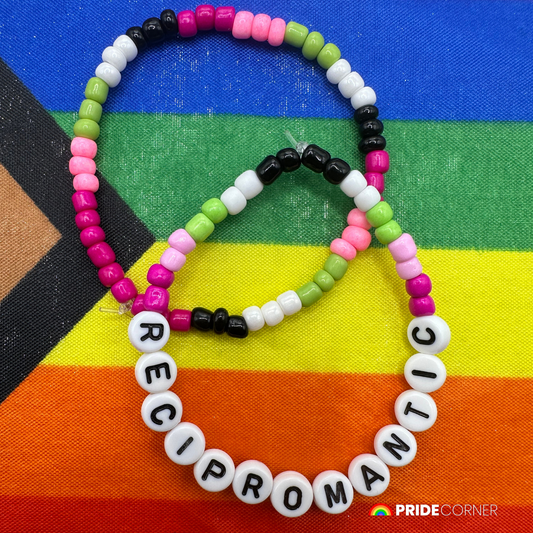 Recipromantic Beaded Bracelets | LGBTQIA+ Inclusive Pride Jewellery