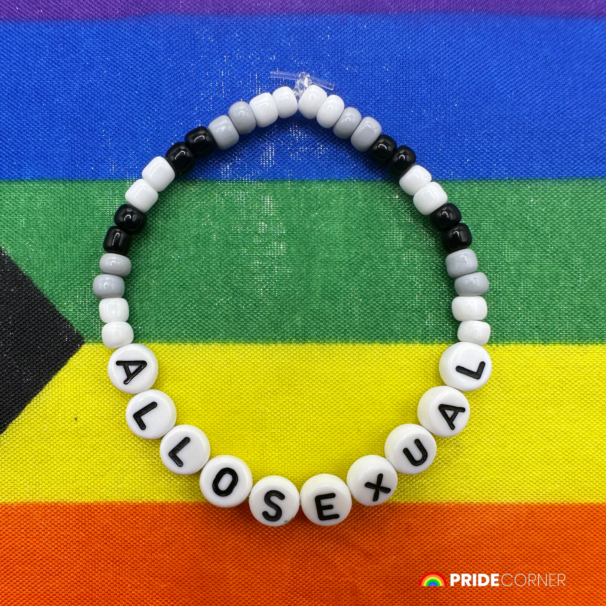 Allosexual Beaded Bracelets | LGBTQIA+ Inclusive Pride Jewellery