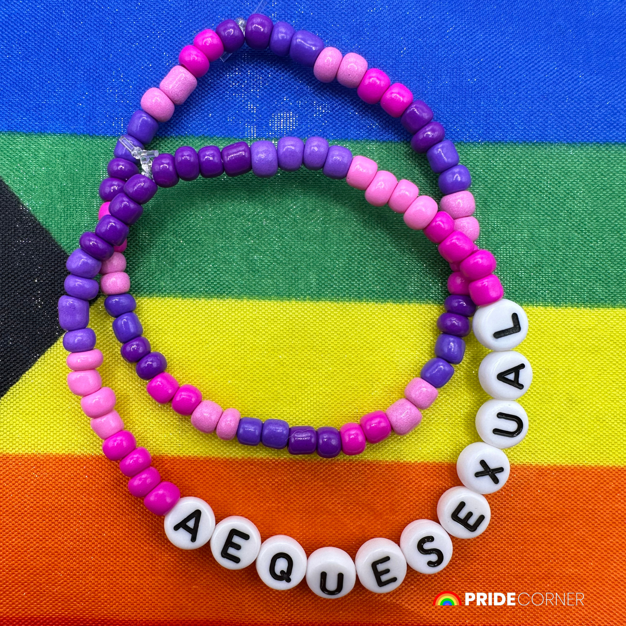Aequesexual Beaded Bracelets | LGBTQIA+ Inclusive Pride Jewellery