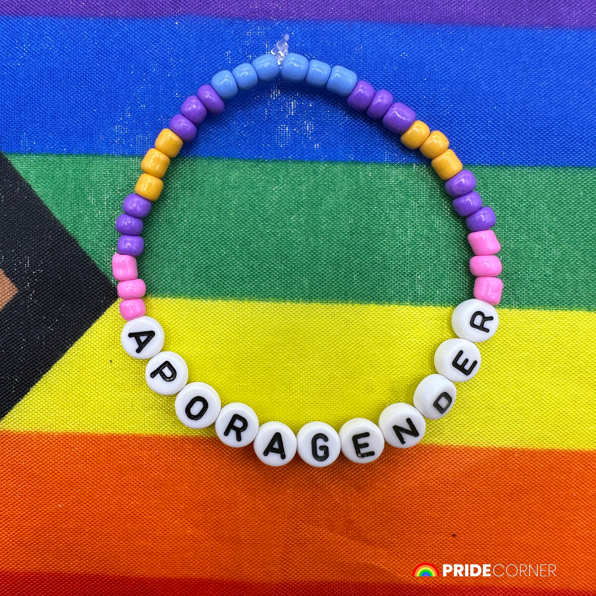 Aporagender Beaded Bracelets | LGBTQIA+ Inclusive Pride Jewellery