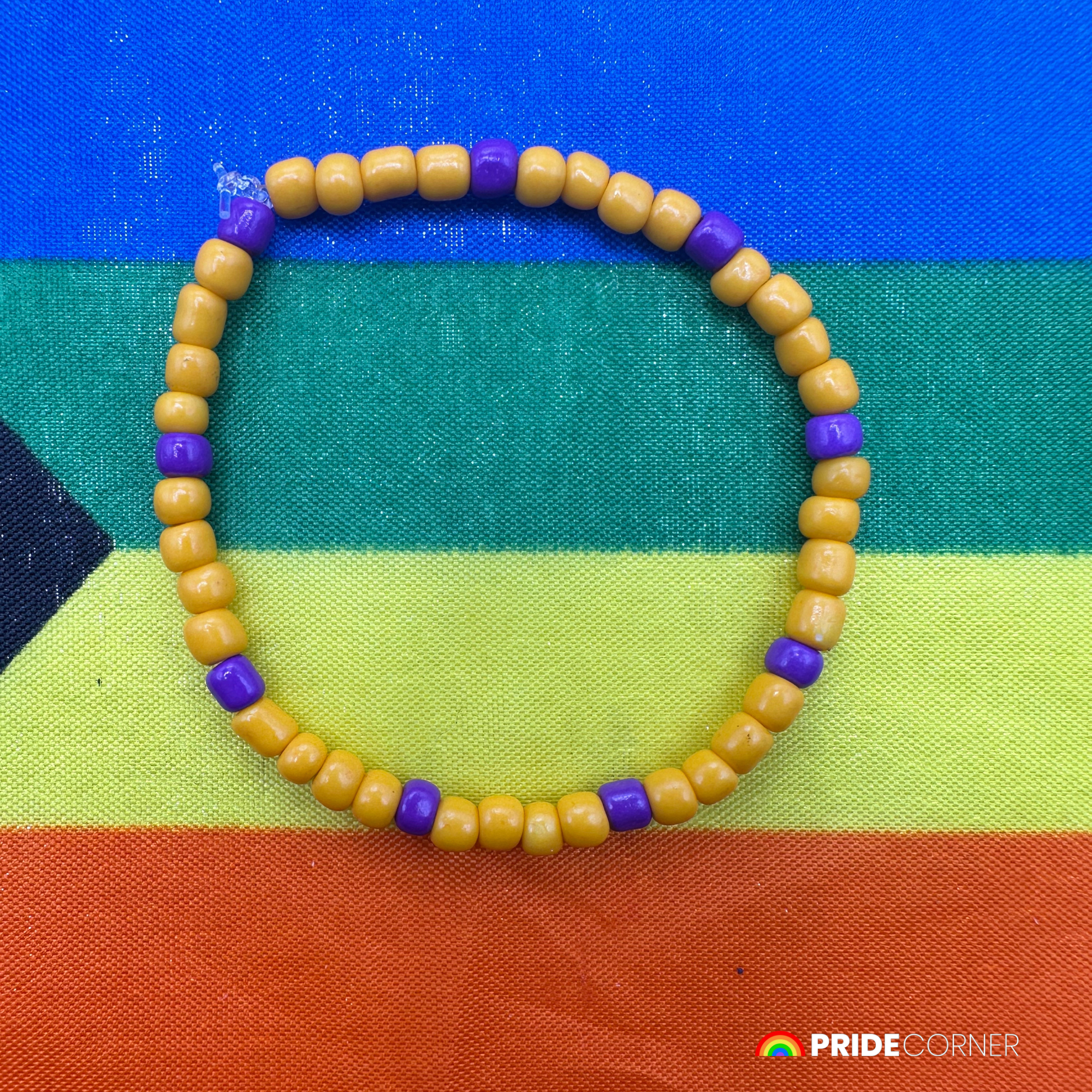 Intersex Bracelet With Flag Colours