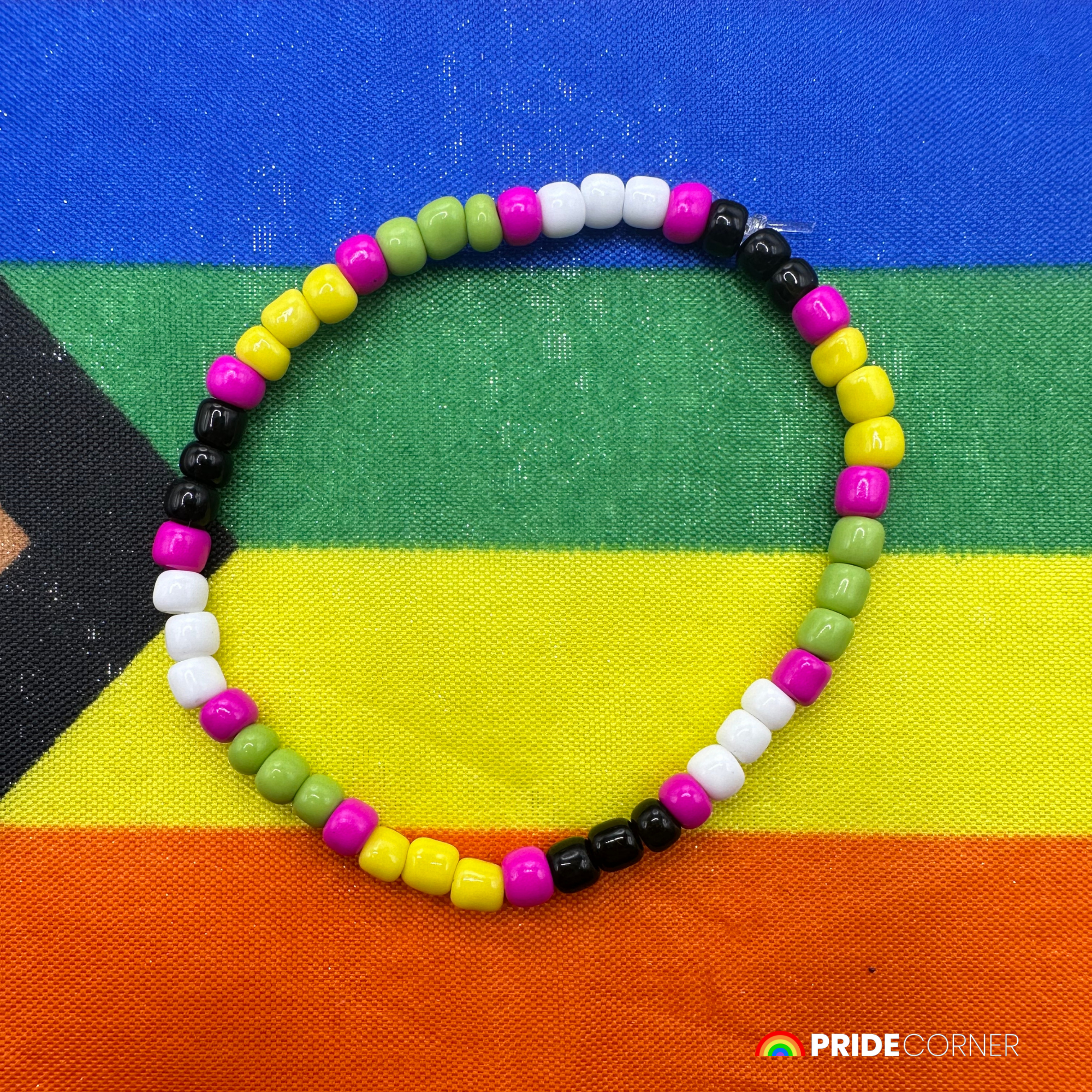 Skoliosexual Beaded Bracelets | LGBTQIA+ Inclusive Pride Jewellery