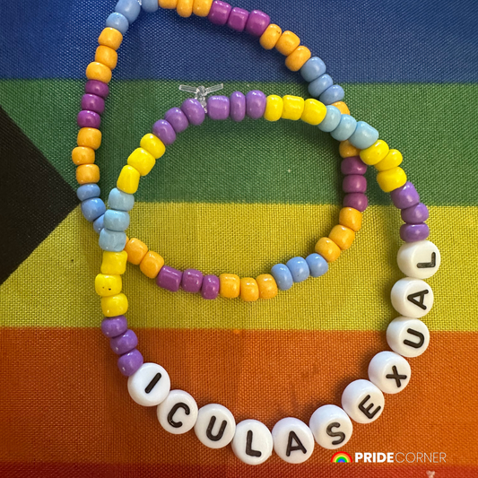 Iculasexual Beaded Bracelets | LGBTQIA+ Inclusive Pride Jewellery