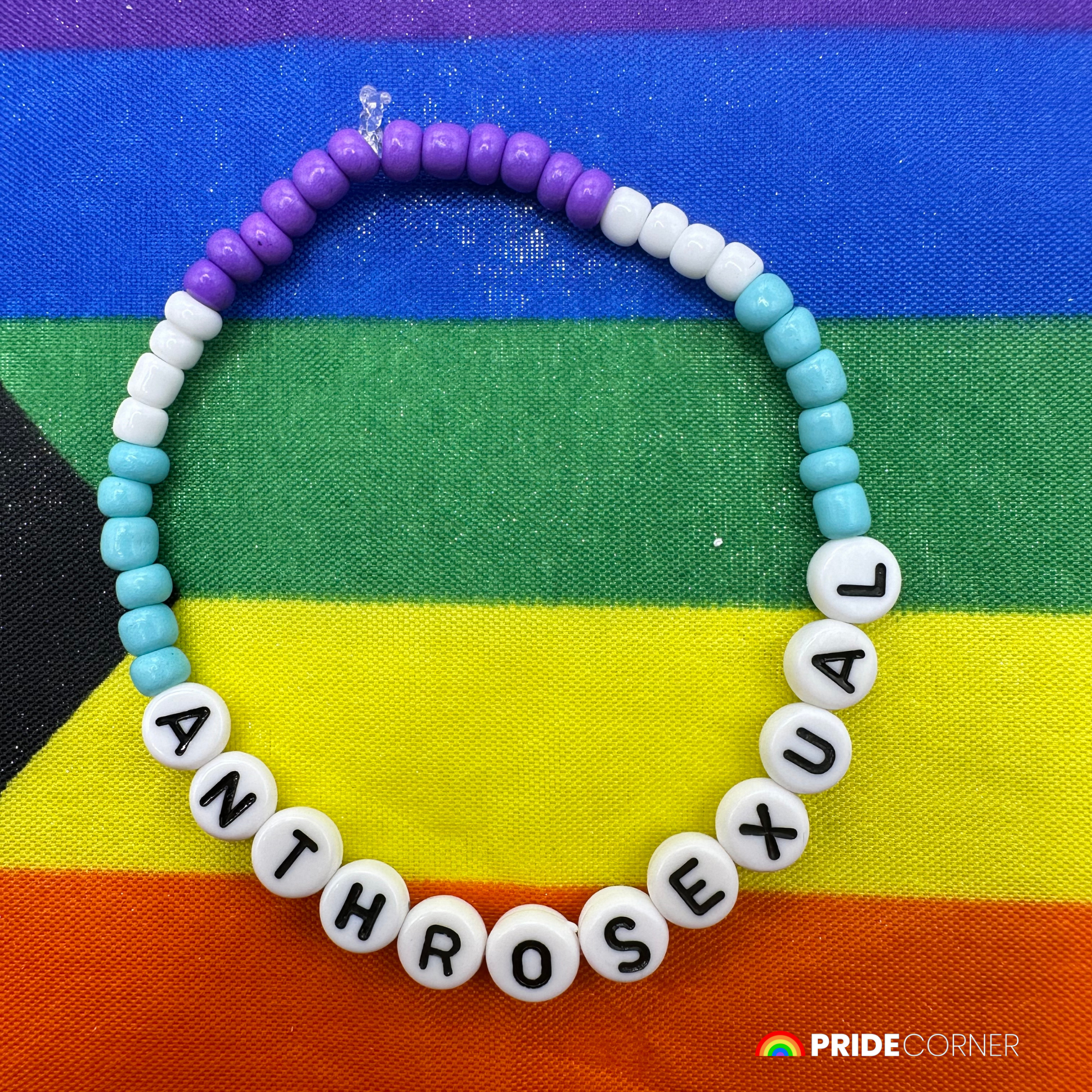 Anthrosexual Beaded Bracelets | LGBTQIA+ Inclusive Pride Jewellery
