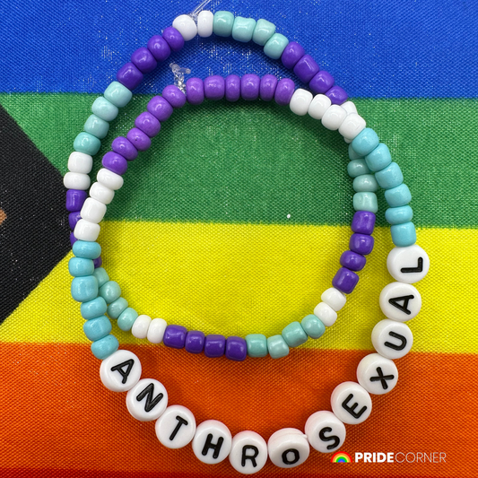 Anthrosexual Beaded Bracelets | LGBTQIA+ Inclusive Pride Jewellery