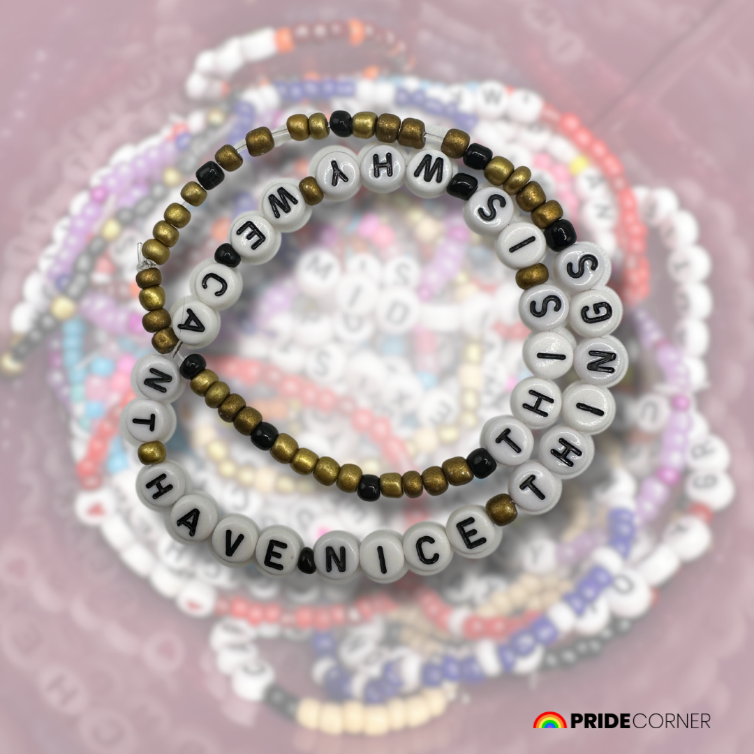 Taylor Swift Reputation Album Inspired Friendship Bracelets | Individual Songs or Full Set