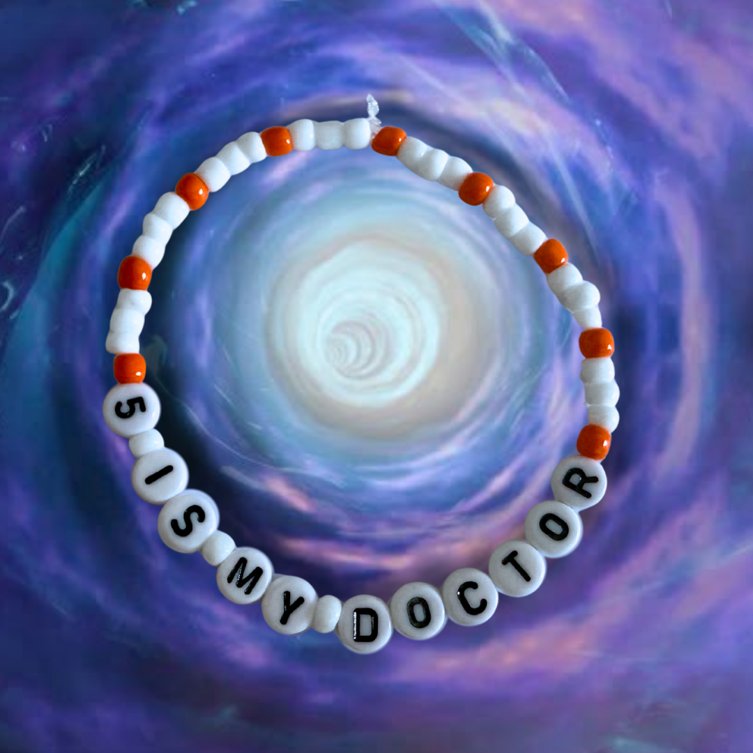 Fifth Doctor (Peter Davison) Doctor Who Bracelets | LGBTQIA+ Supporting Jewellery