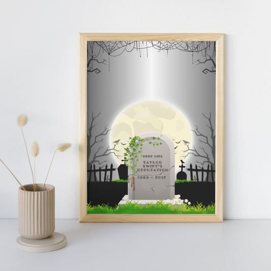 Taylor Swift's Reputation Wall Art Print – 8x10 Digital Download | LGBTQIA+ Supporting Prints