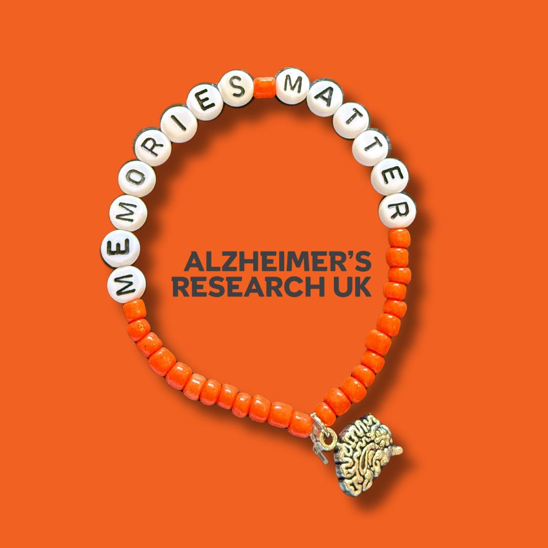 Alzheimer's Research UK Beaded Bracelets | The Pride Corner Charity Initiative