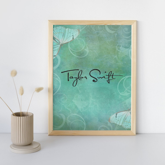 Taylor Swift (Debut) Wall Art Print – 8x10 Digital Download | LGBTQIA+ Supporting Prints