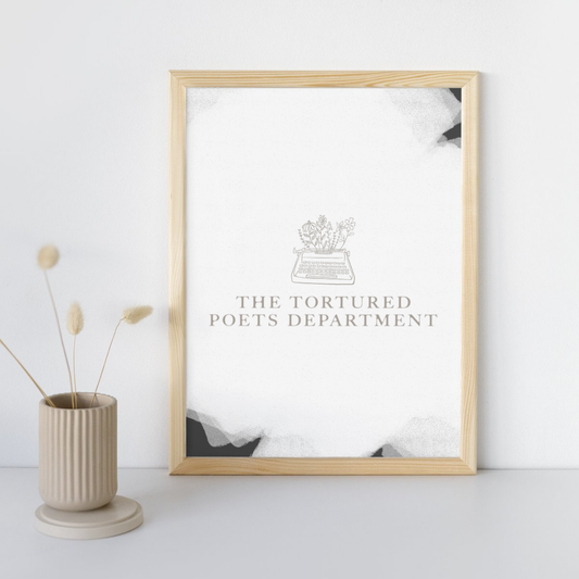 The Tortured Poets Department Taylor Swift Wall Art Print – 8x10 Digital Download | LGBTQIA+ Supporting Prints