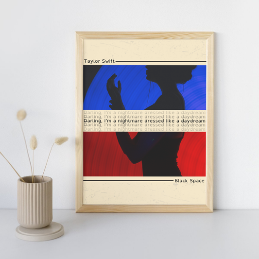Blank Space Taylor Swift Wall Art Print – 8x10 Digital Download | LGBTQIA+ Supporting Prints
