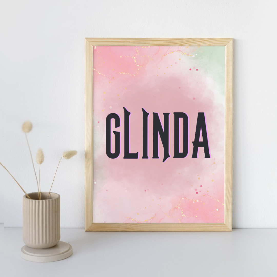 Elphaba & Glinda Wall Art Print Set – 8x10 Digital Downloads | LGBTQIA+ Supporting Prints