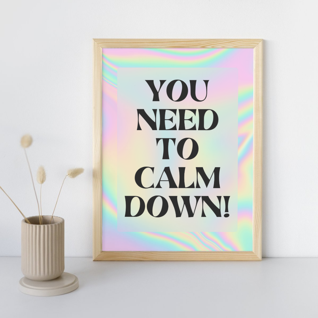 YNTCD! Taylor Swift Wall Art Print – 8x10 Digital Download | LGBTQIA+ Supporting Prints