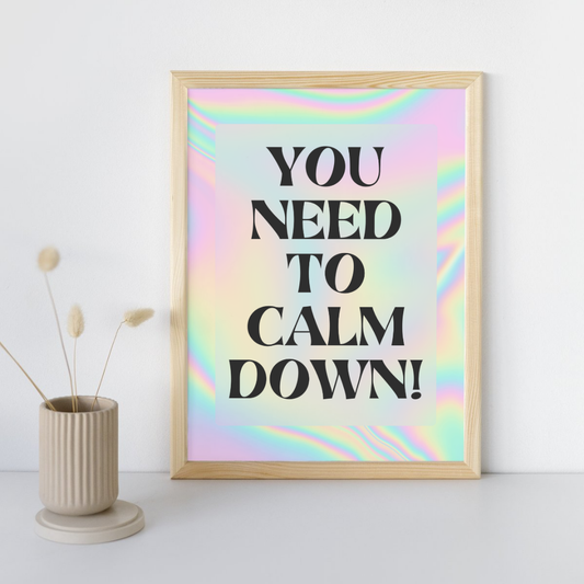 YNTCD! Taylor Swift Wall Art Print – 8x10 Digital Download | LGBTQIA+ Supporting Prints