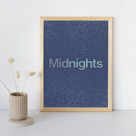 Midnights Taylor Swift Wall Art Print – 8x10 Digital Download | LGBTQIA+ Supporting Prints