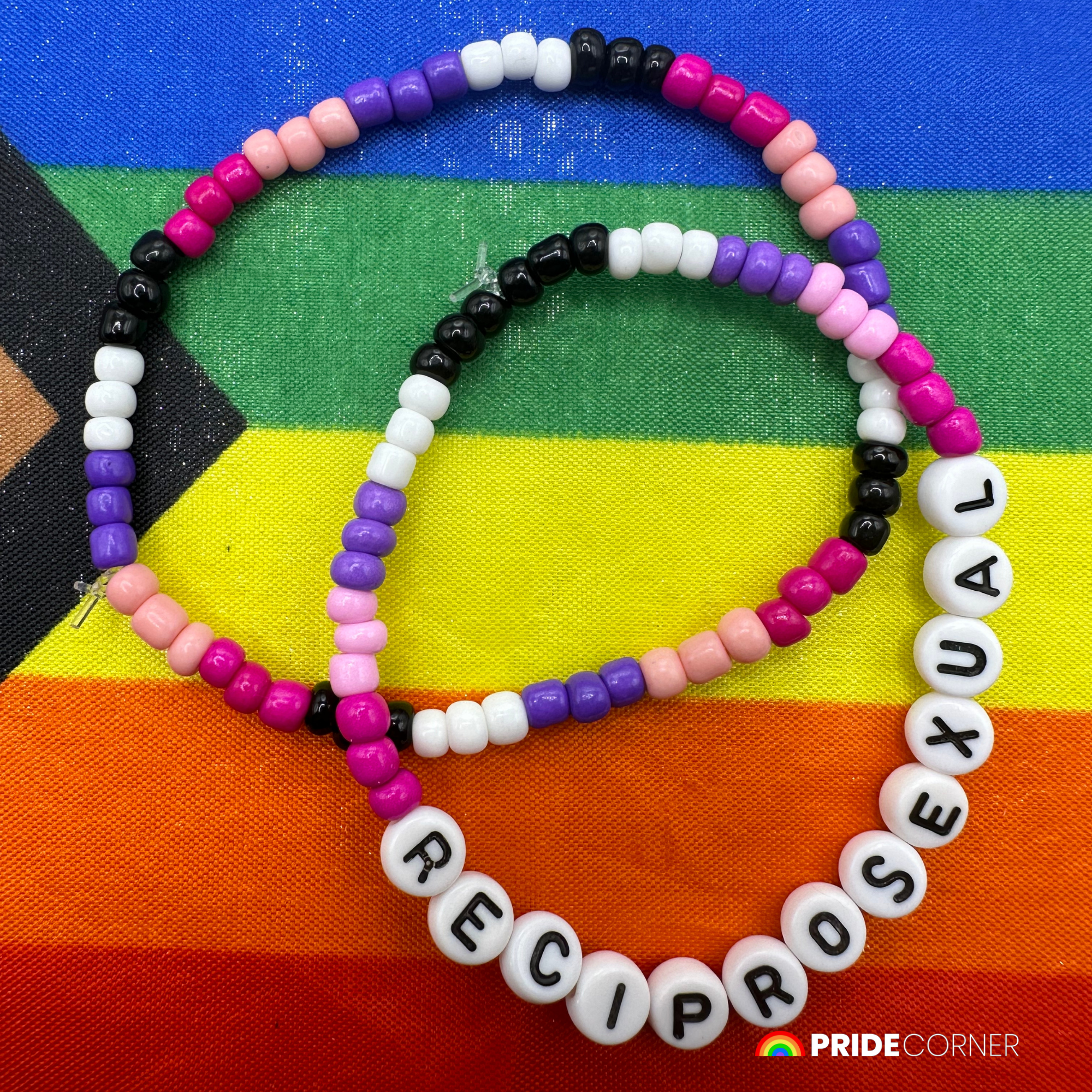 Reciprosexual Beaded Bracelets | LGBTQIA+ Inclusive Pride Jewellery
