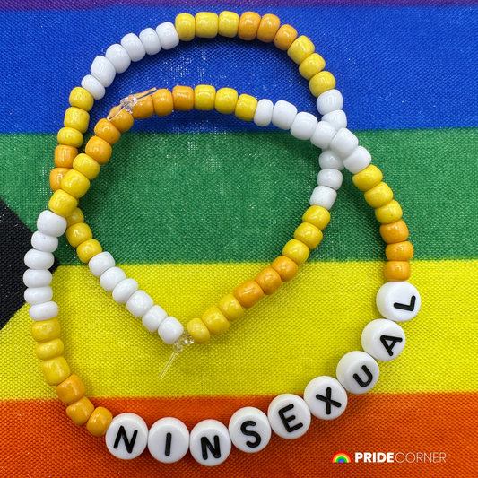 Ninsexual Beaded Bracelets | LGBTQIA+ Inclusive Pride Jewellery