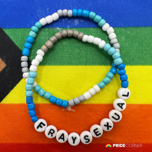Fraysexual Beaded Bracelets | LGBTQIA+ Inclusive Pride Jewellery