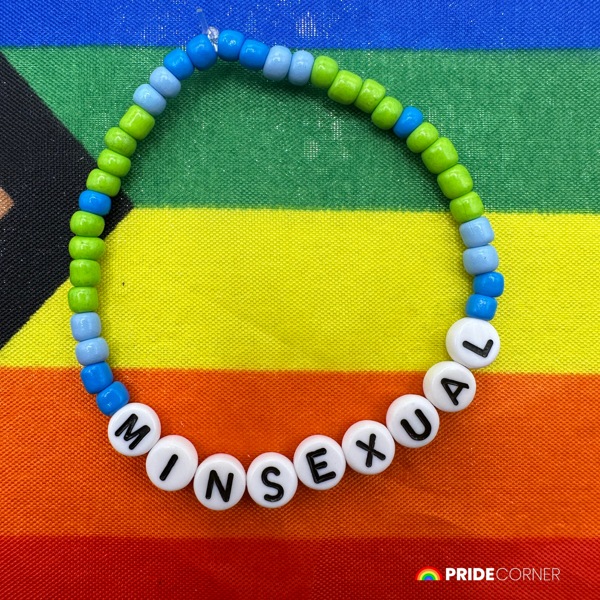 Minsexual Beaded Bracelets | LGBTQIA+ Inclusive Pride Jewellery