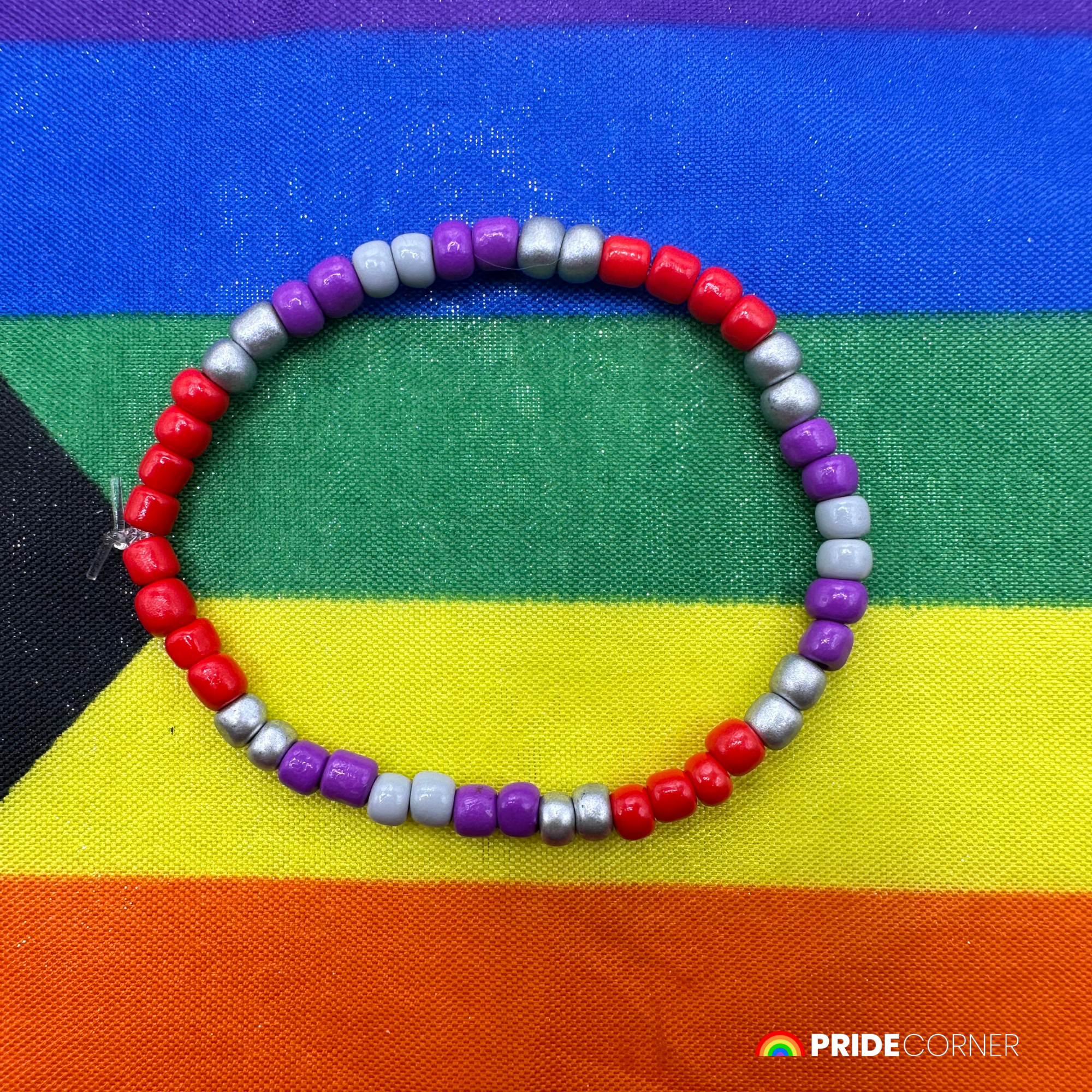 Ceasesexual Beaded Bracelets | LGBTQIA+ Inclusive Pride Jewellery