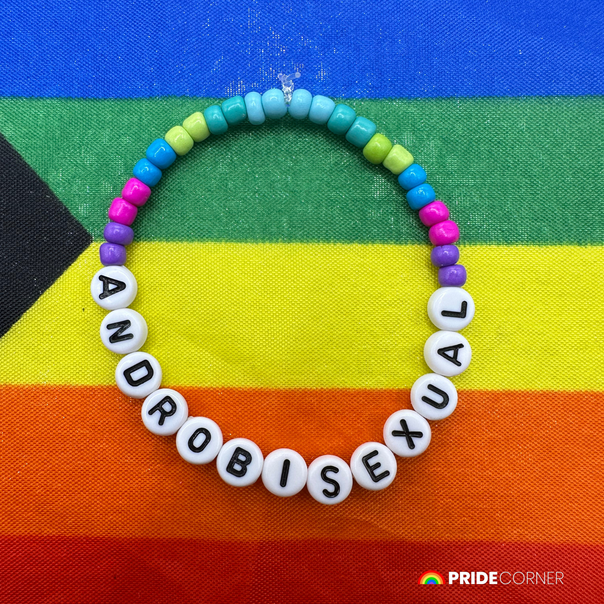 Androbisexual Beaded Bracelets | LGBTQIA+ Inclusive Pride Jewellery