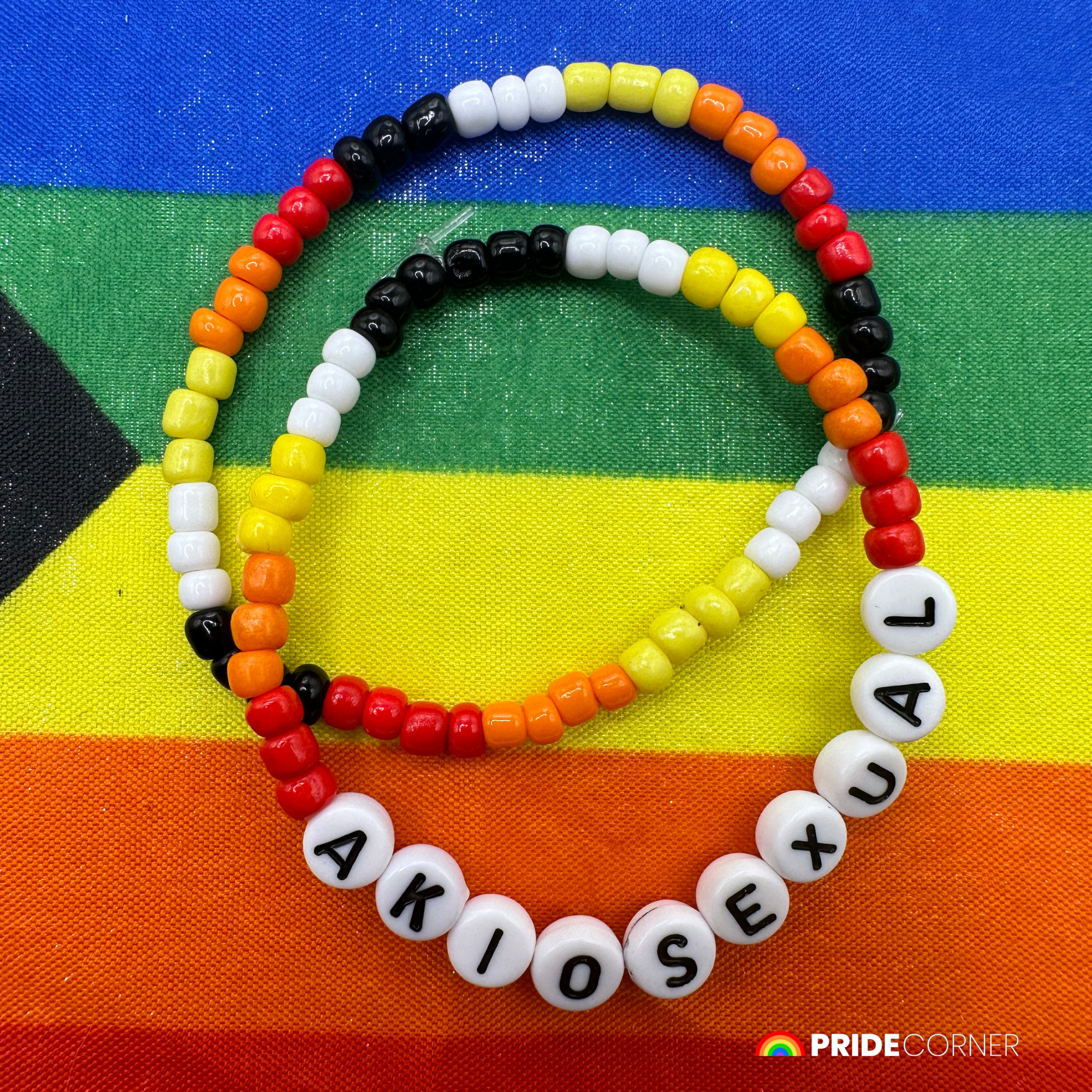 Akiosexual Beaded Bracelets | LGBTQIA+ Inclusive Pride Jewellery