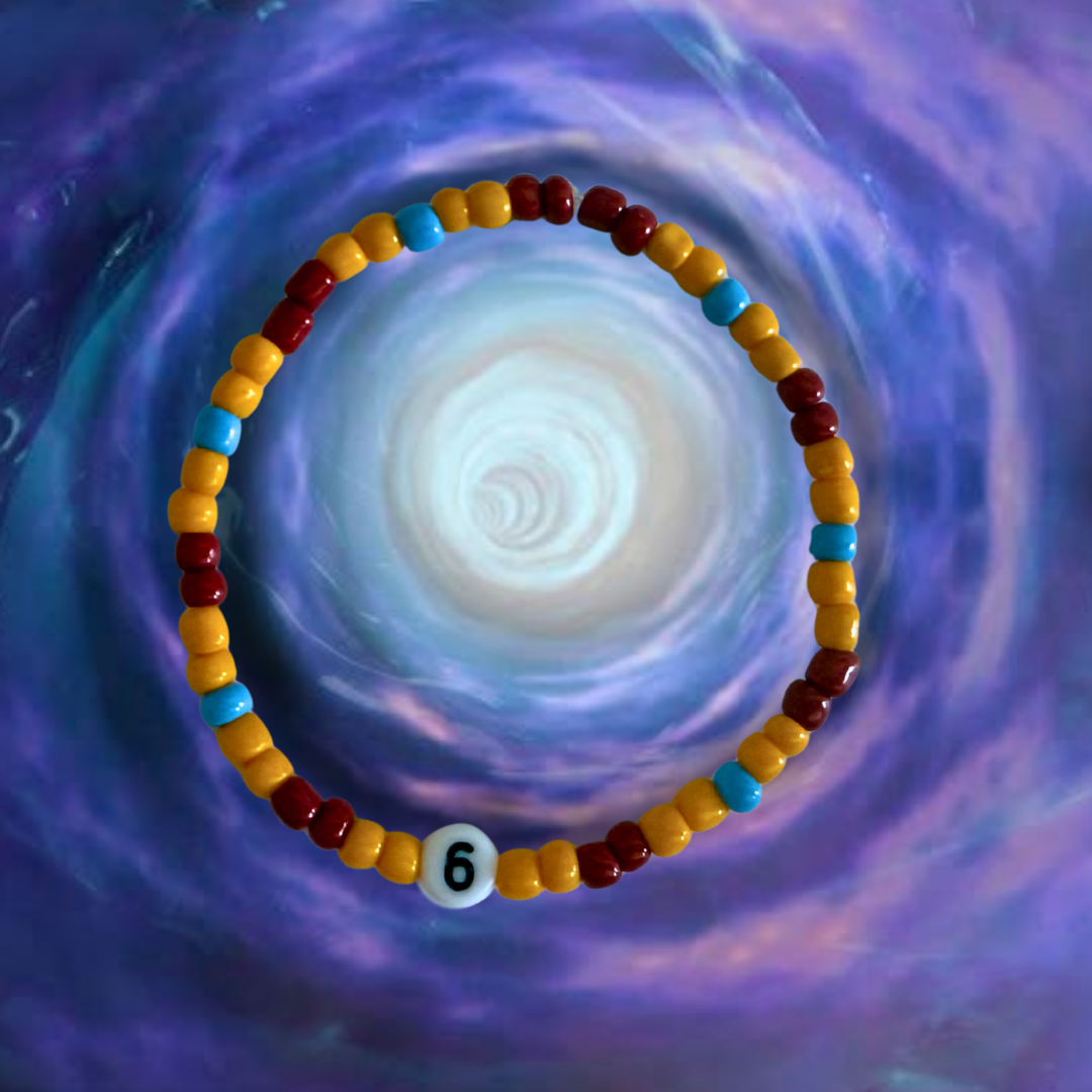 Sixth Doctor (Colin Baker) Doctor Who Bracelets | LGBTQIA+ Supporting Jewellery