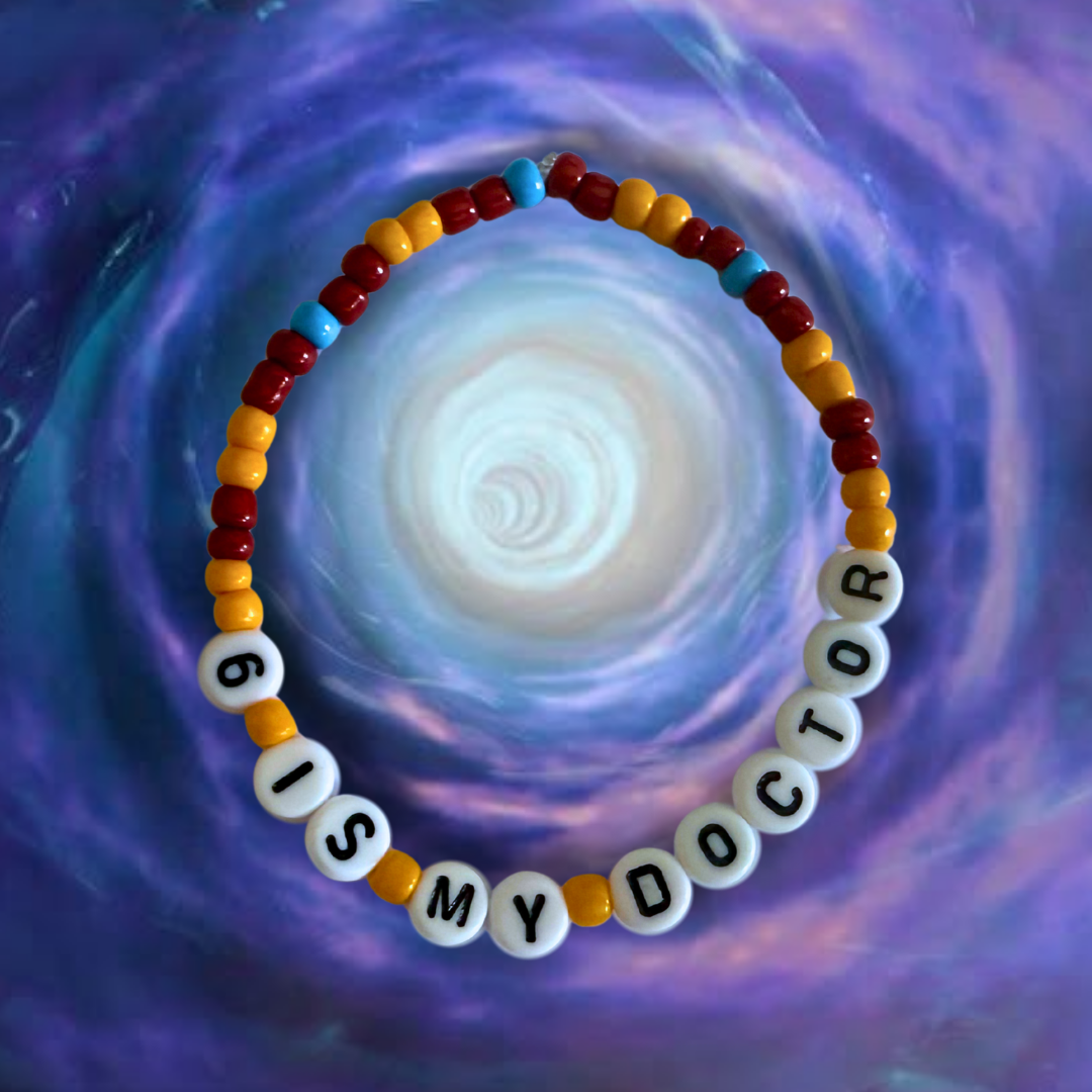 Sixth Doctor (Colin Baker) Doctor Who Bracelets | LGBTQIA+ Supporting Jewellery