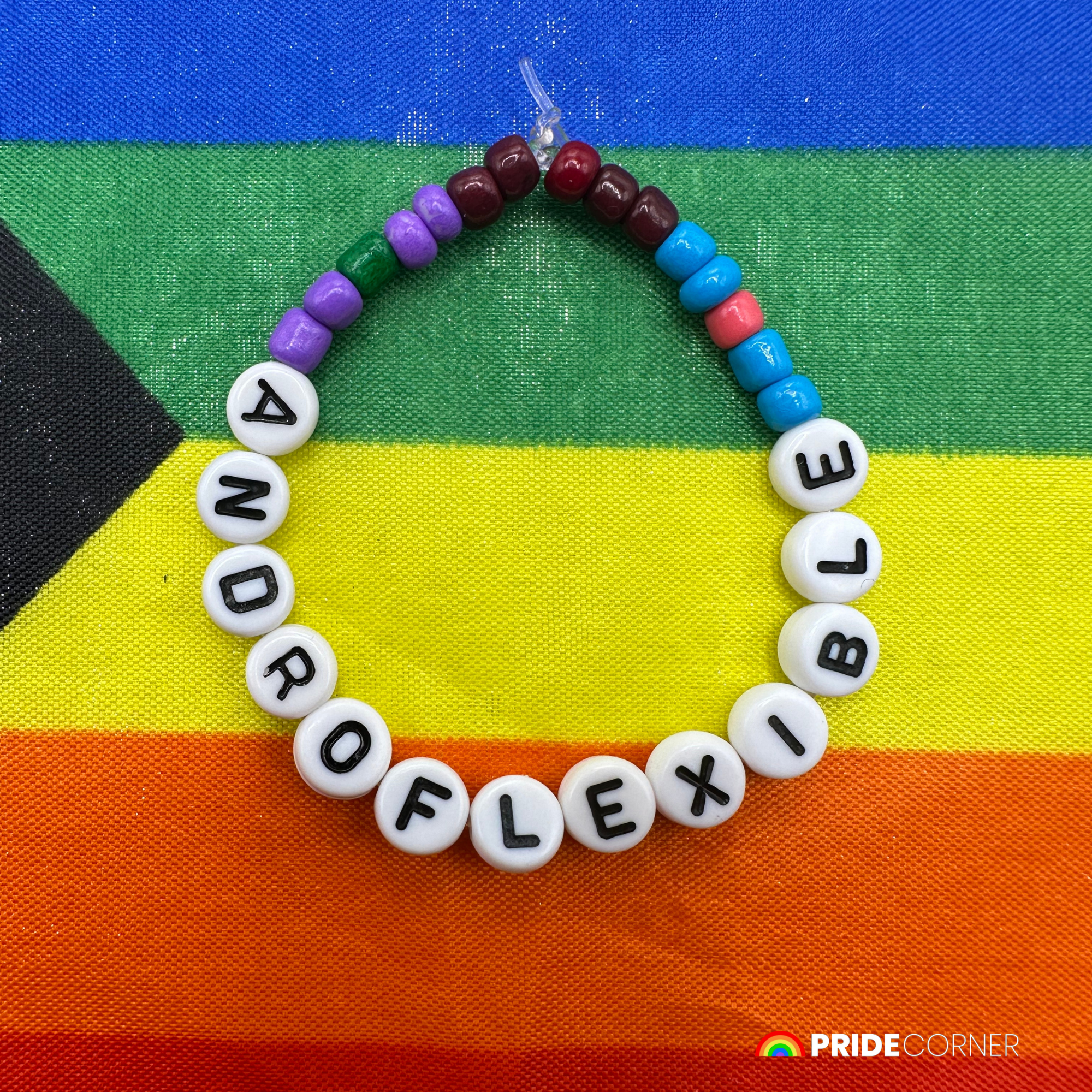 Androflexible Beaded Bracelets | LGBTQIA+ Inclusive Pride Jewellery