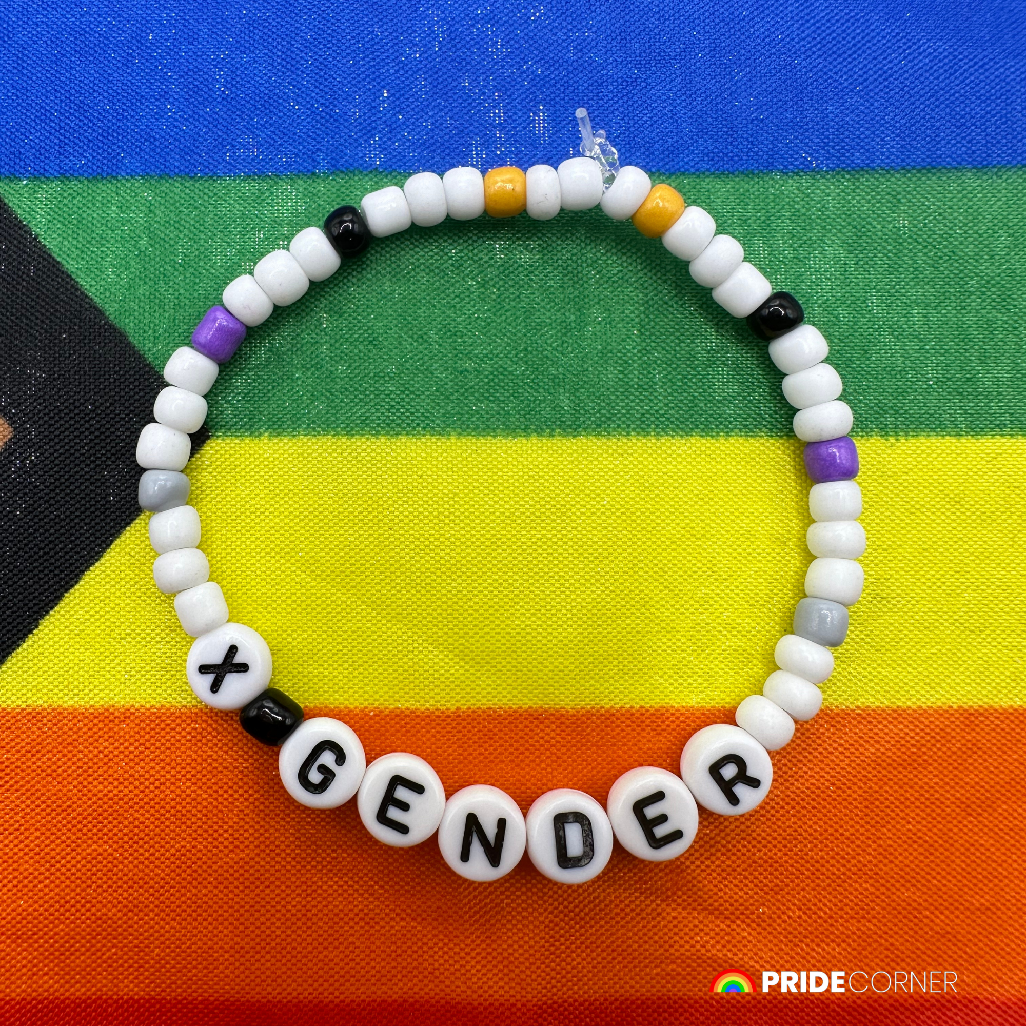 X-Gender Beaded Bracelets | LGBTQIA+ Inclusive Pride Jewellery