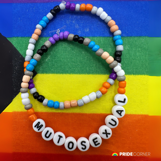 Mutosexual Beaded Bracelets | LGBTQIA+ Inclusive Pride Jewellery
