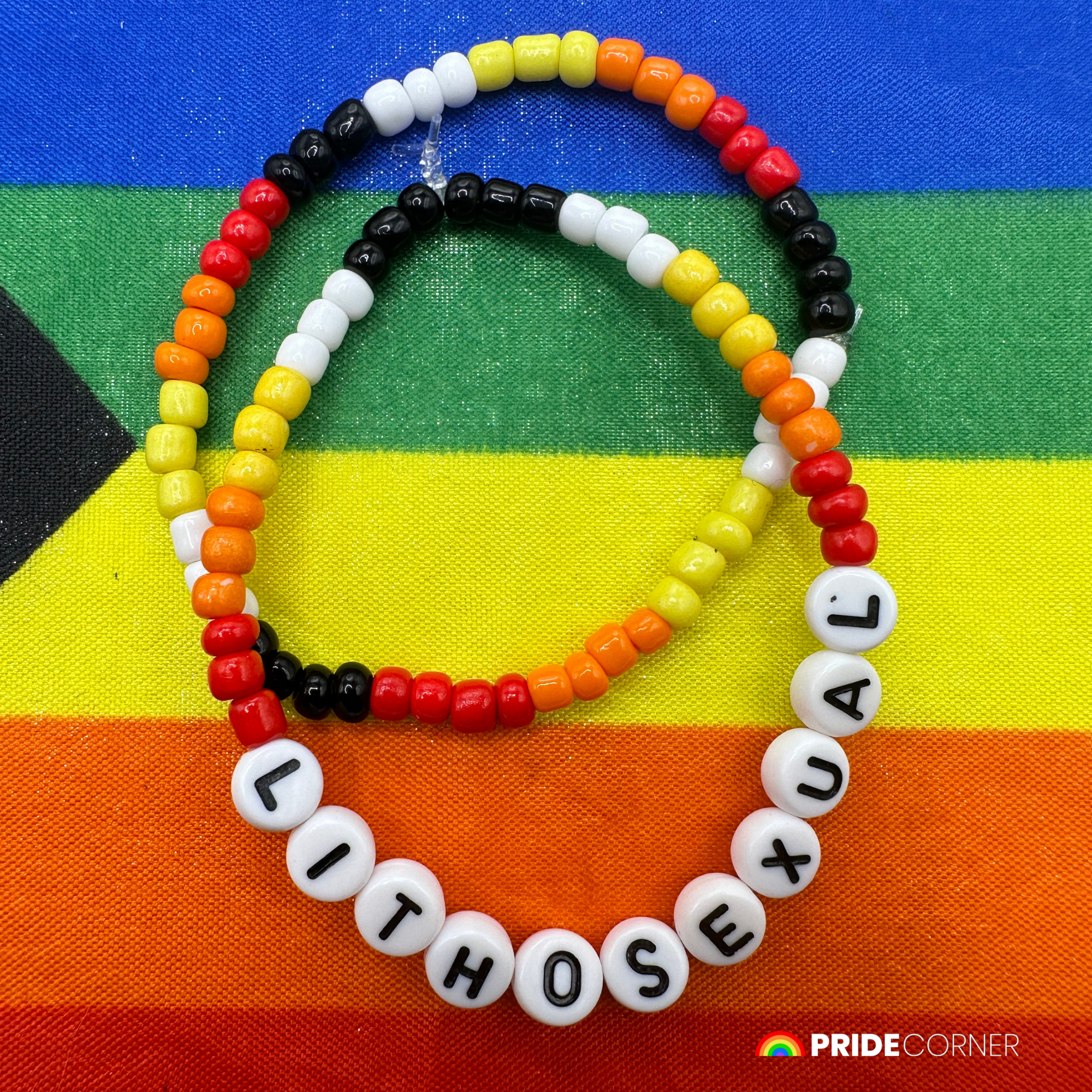 Lithosexual Beaded Bracelets | LGBTQIA+ Inclusive Pride Jewellery