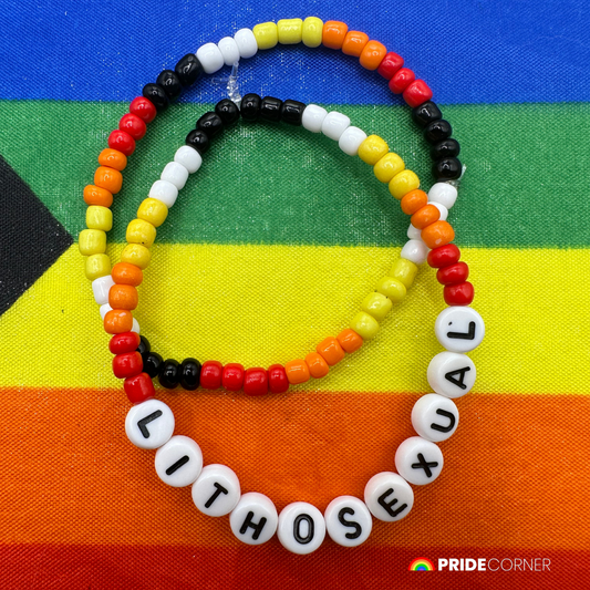 Lithosexual Beaded Bracelets | LGBTQIA+ Inclusive Pride Jewellery