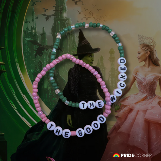 "The Wicked" & "The Good" Wicked Inspired Bracelets | LGBTQIA+ Supporting Jewellery