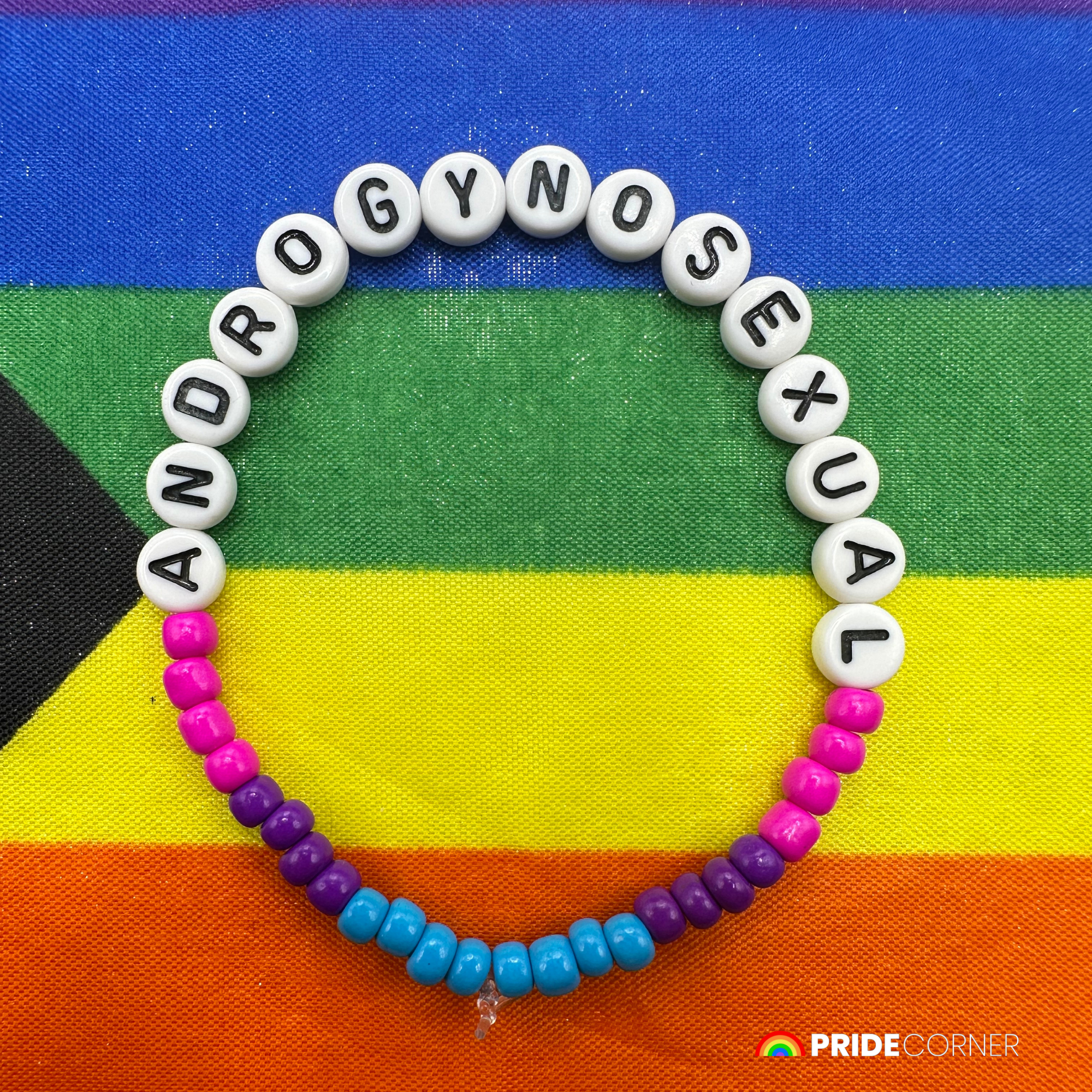 Androgynosexual Beaded Bracelets | LGBTQIA+ Inclusive Pride Jewellery