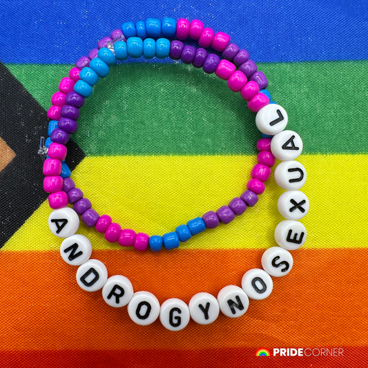 Androgynosexual Beaded Bracelets | LGBTQIA+ Inclusive Pride Jewellery
