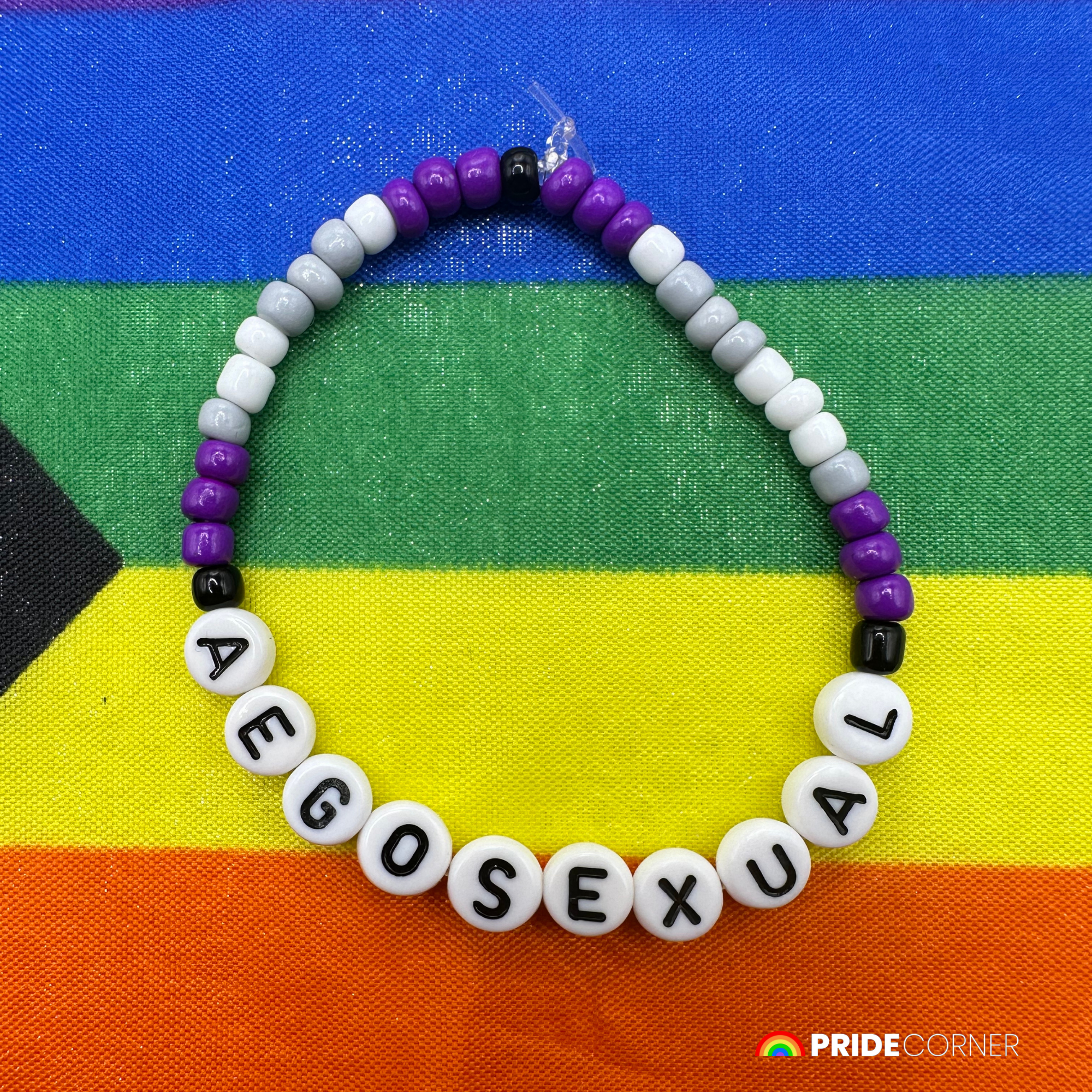 Aegosexual Beaded Bracelets | LGBTQIA+ Inclusive Pride Jewellery