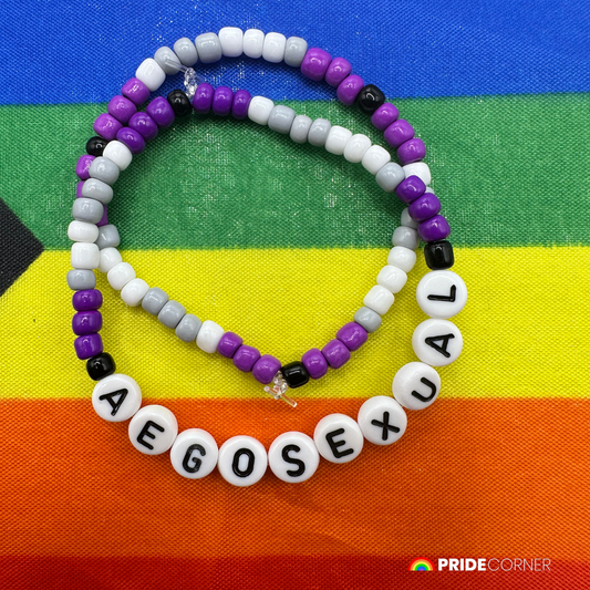 Aegosexual Beaded Bracelets | LGBTQIA+ Inclusive Pride Jewellery